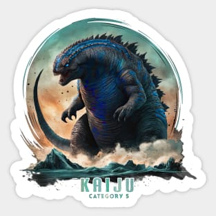 Kaiju Category 5 Concept Sticker